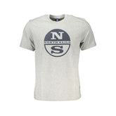 North Sails Brown Cotton Men T-Shirt -   -  North Sails.